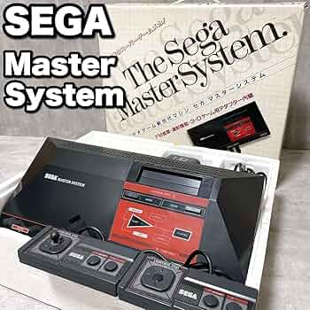 SEGA MASTER SYSTEM セガ　マスターシステム　ゲーム　ジャンク 動作確認済SEGA Master System ゲーム機 本体 + ソフト付き